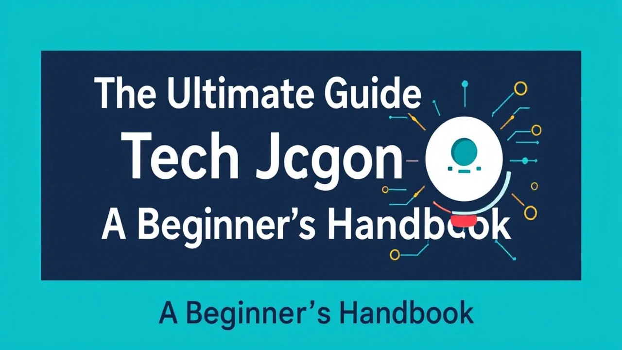 The Ultimate Guide Tech Jargon: A Beginner's Handbook