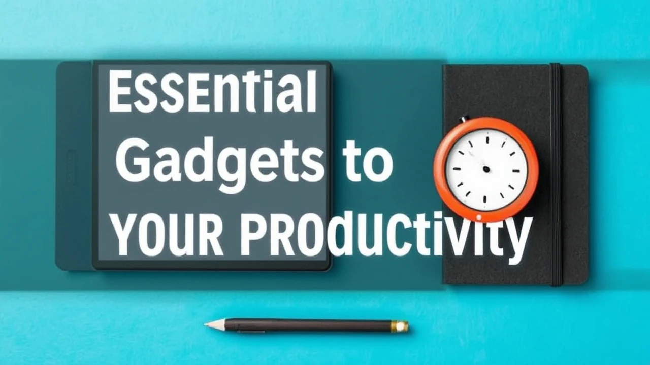 Essential Gadgets to Supercharge Your Productivity