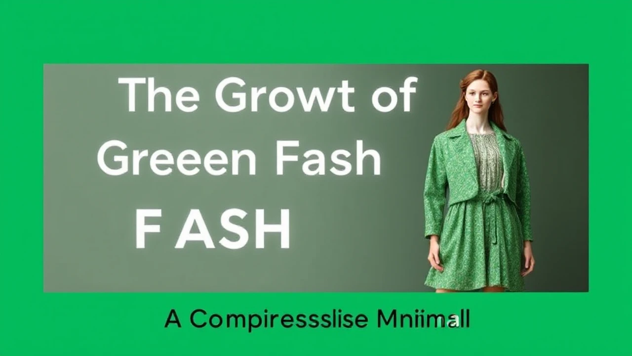 The Growth of Green Fashion: A Comprehensive Manual