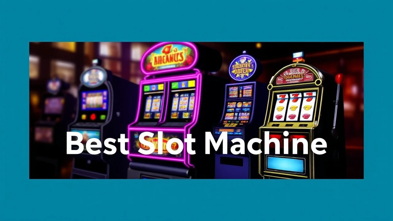 The Ultimate Guide for Selecting the Best Slot Machine