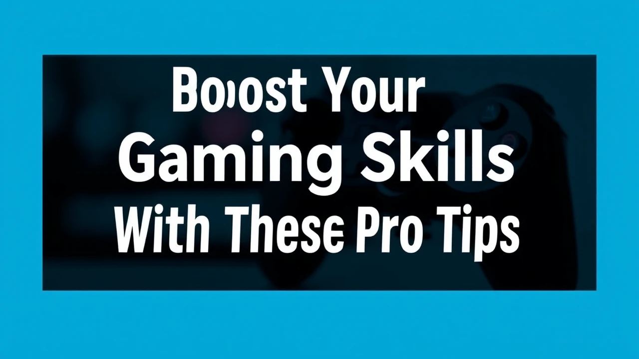 Boost Your Gaming Skills with These Pro Tips