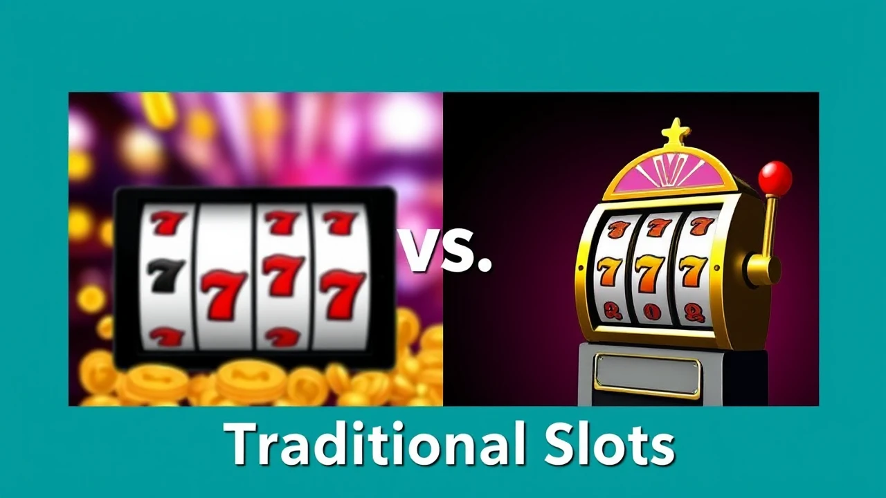 A Detailed Look at Online Casino Slots vs. Traditional Slots