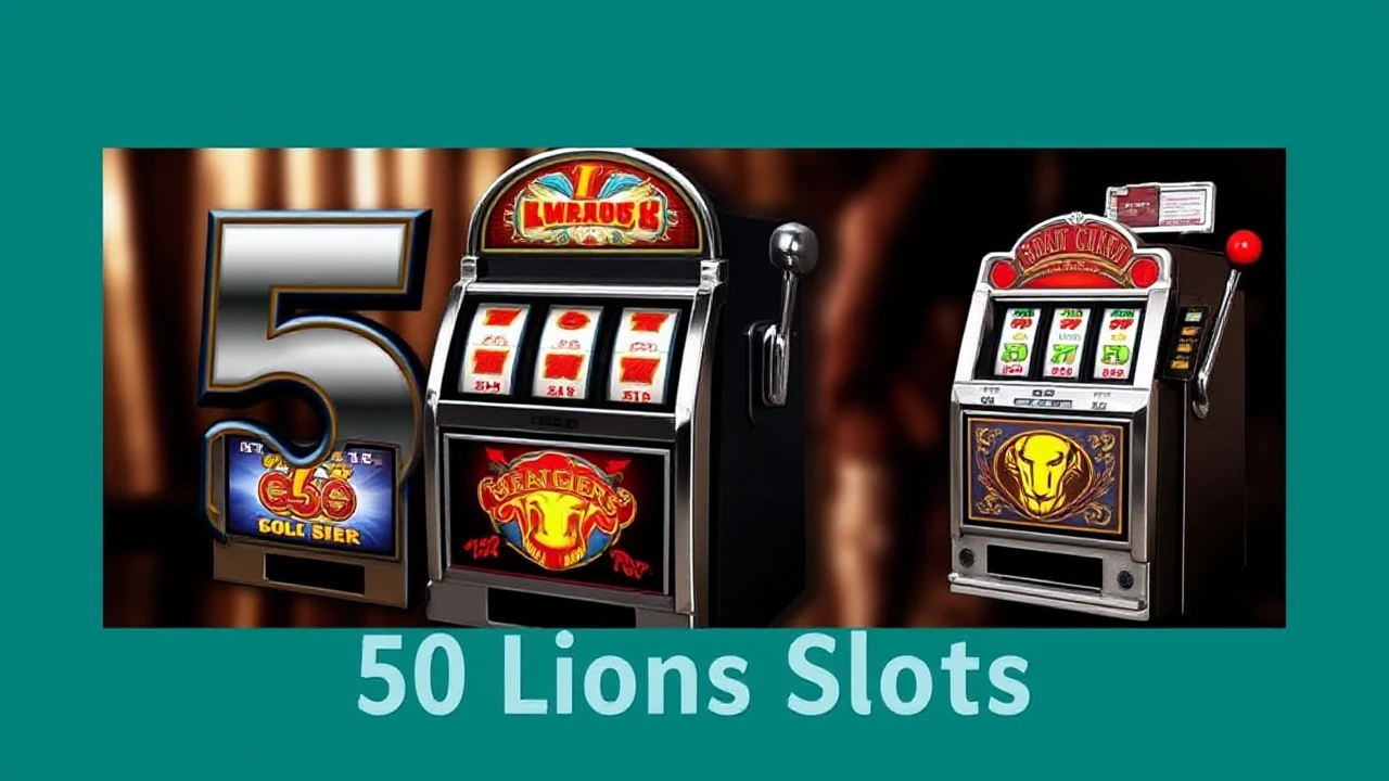 50 Lions Slots - Available Online Now