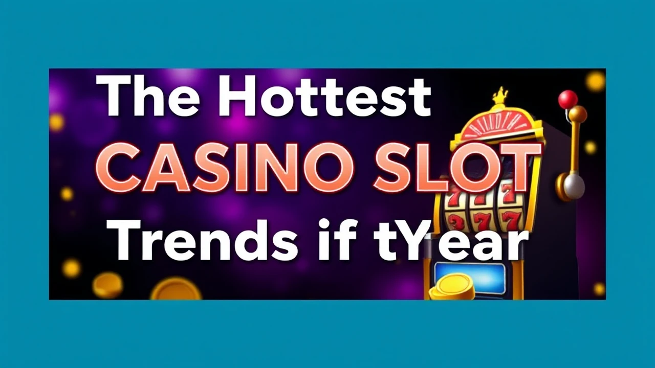 The Hottest Casino Slot Trends of the Year