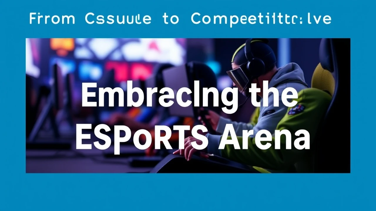 From Casual to Competitive: Embracing the Esports Arena: A Guide for Players