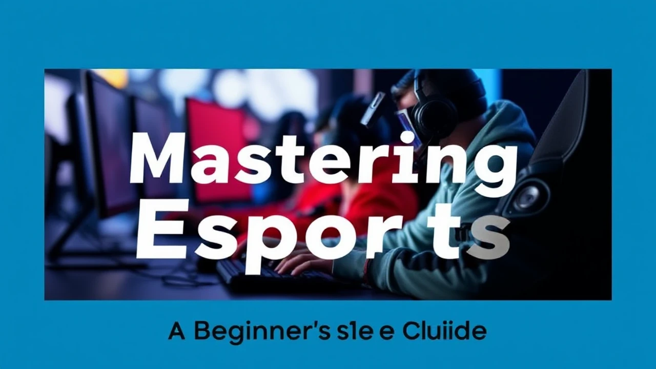 Mastering Esports: A Beginner's Guide to Professional Gaming