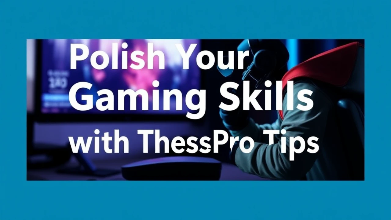 Polish Your Gaming Skills with These Pro Tips