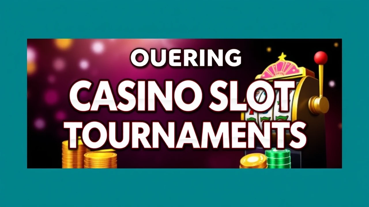 Conquering Casino Slot Tournaments: Secrets to Lead the Pack