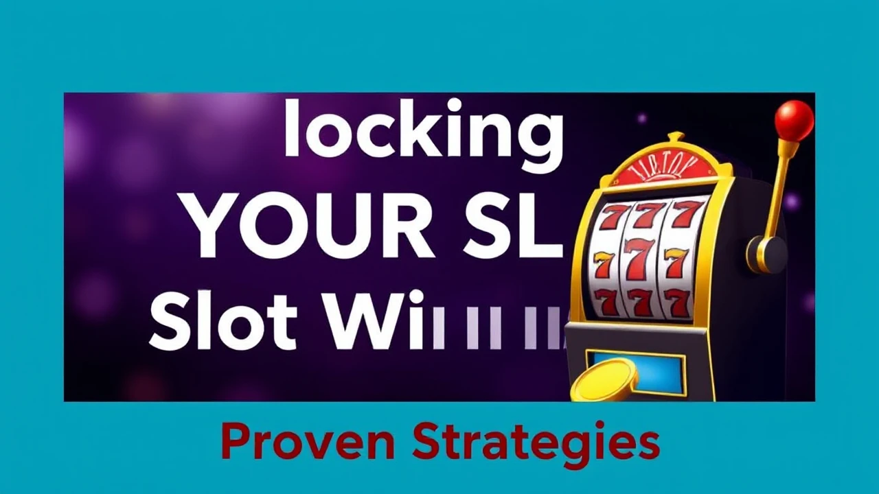 Unlocking Your Slot Winnings: Proven Strategies