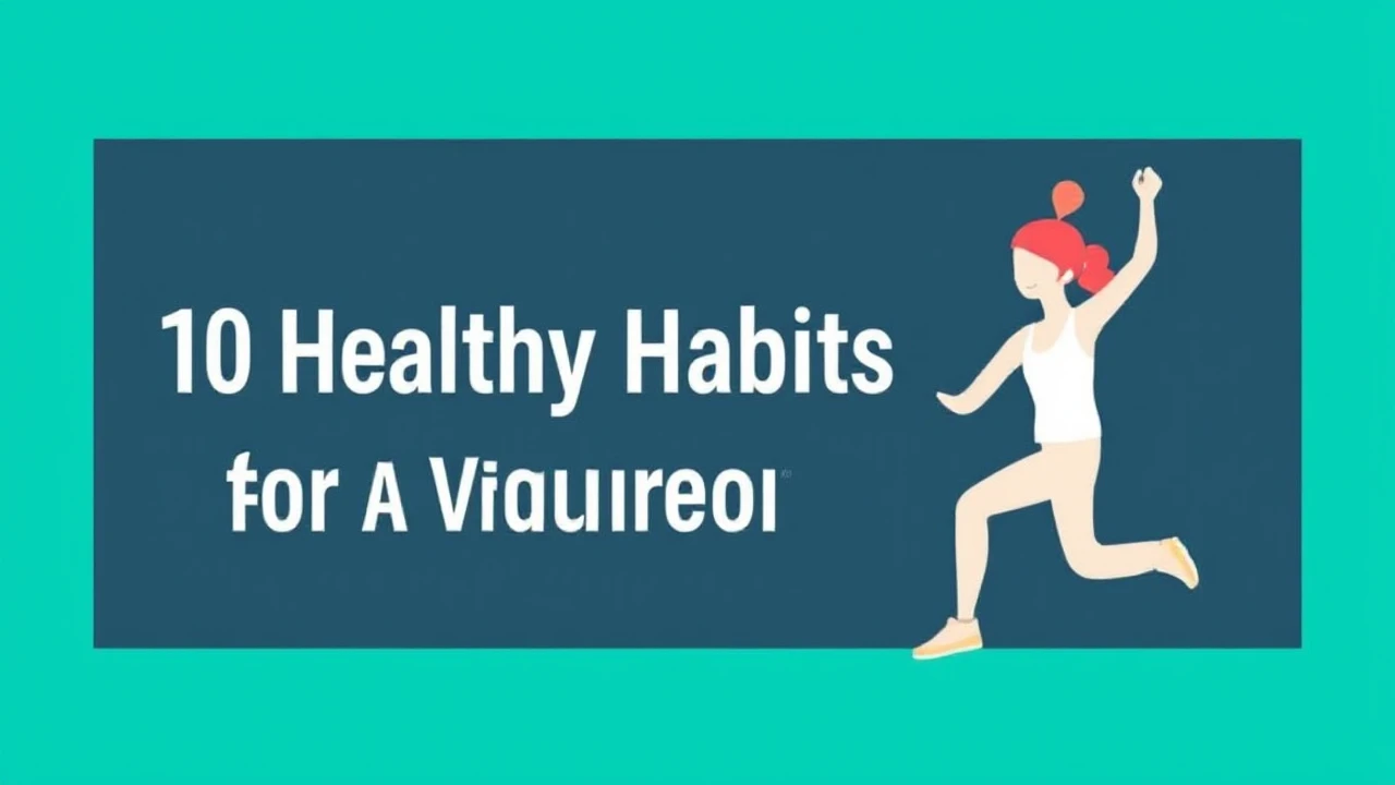 Effective 10 Healthy Habits for a Vigorous Body and Mind