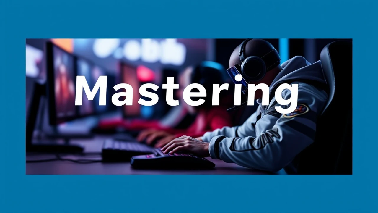 Mastering Esports: An Amateur's Introduction to Professional Gaming