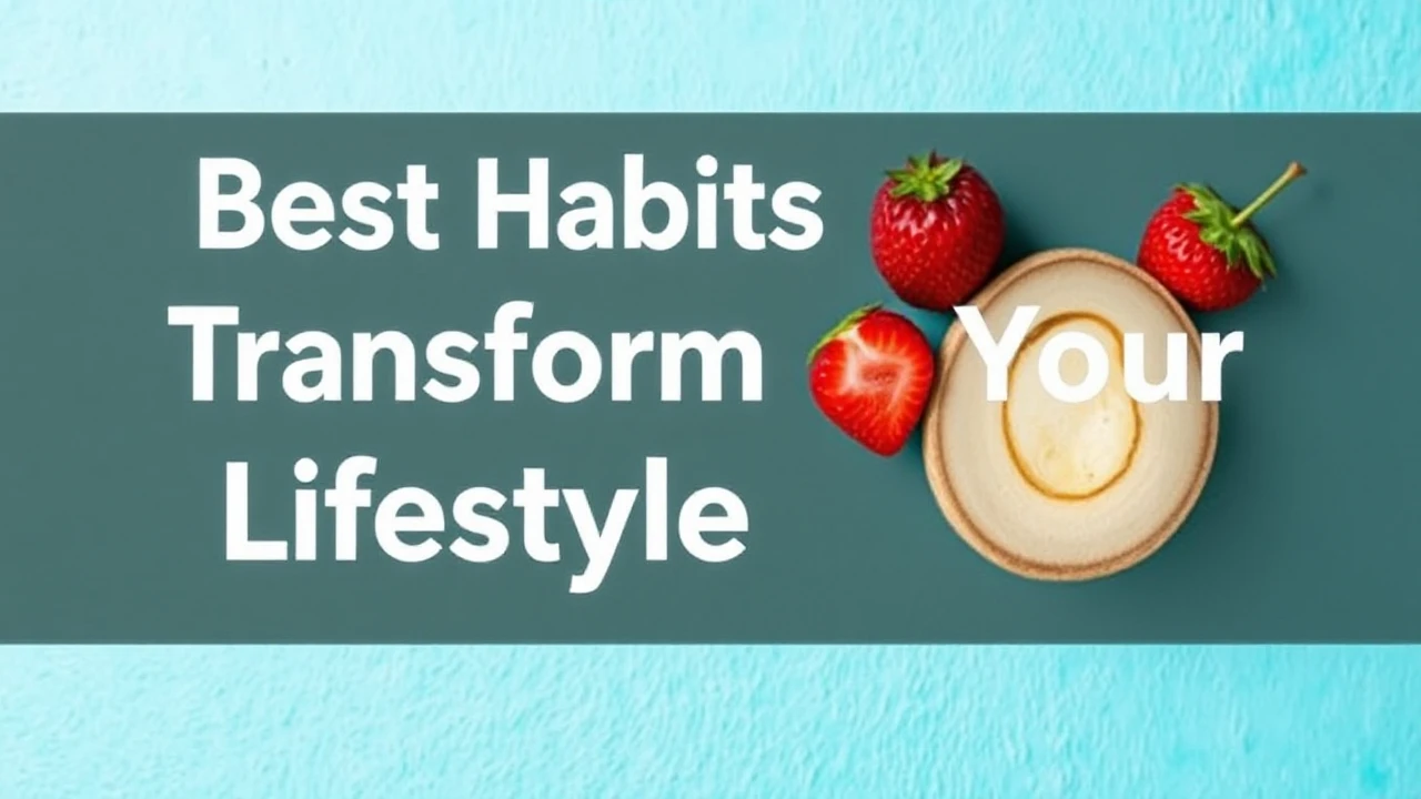 Best Habits to Transform Your Lifestyle Starting