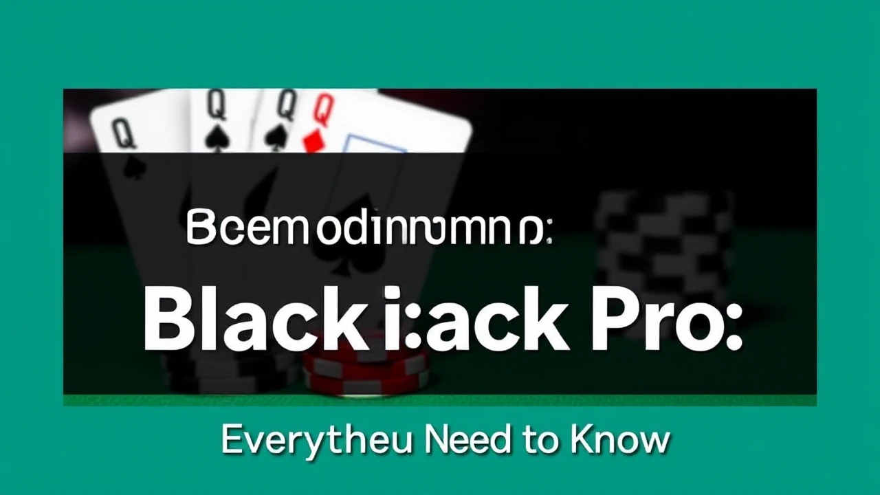 Becoming a Blackjack Pro: Everything You Need to Know