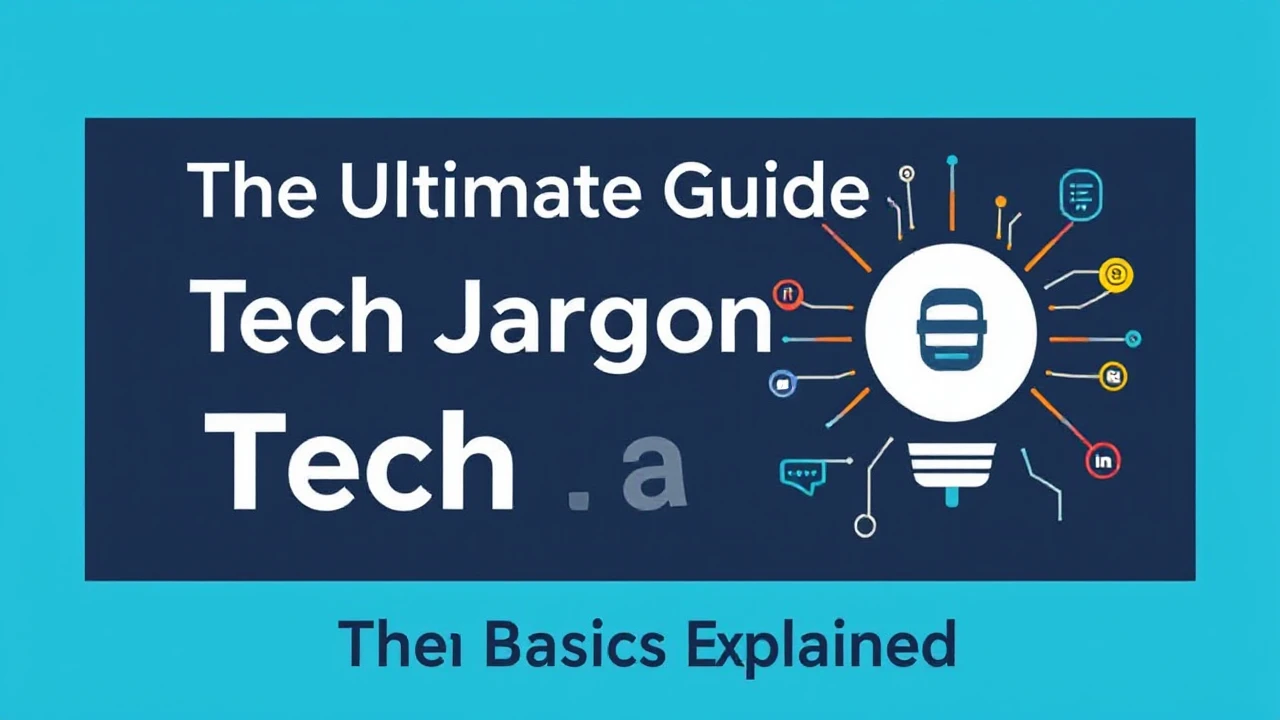 The Ultimate Guide Tech Jargon: The Basics Explained