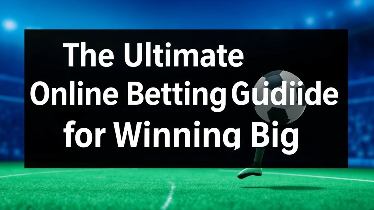 The Ultimate Online Betting Guide for Winning Big