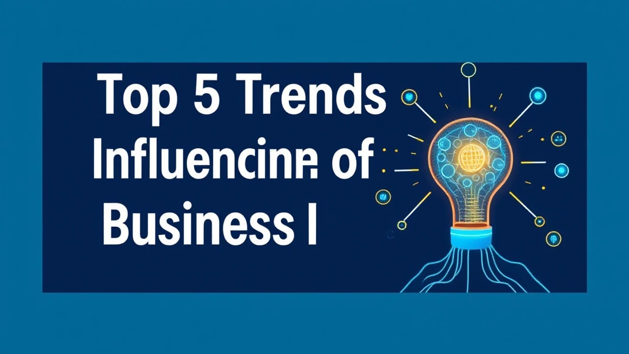 Unveiling the Top 5 Trends Influencing the Future of Business Innovation