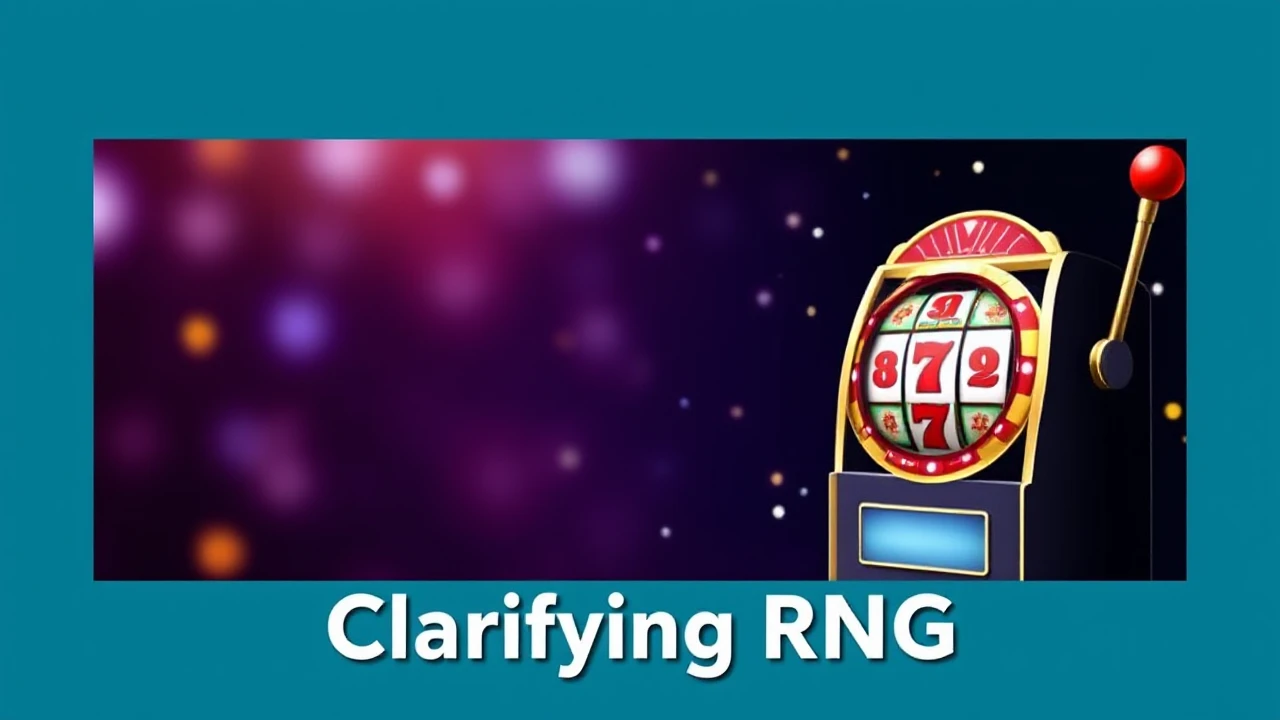 Clarifying RNG: The Technology Behind Slot Machines
