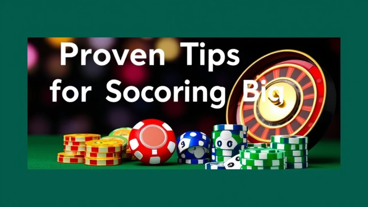 Proven Tips for Scoring Big at the Casino