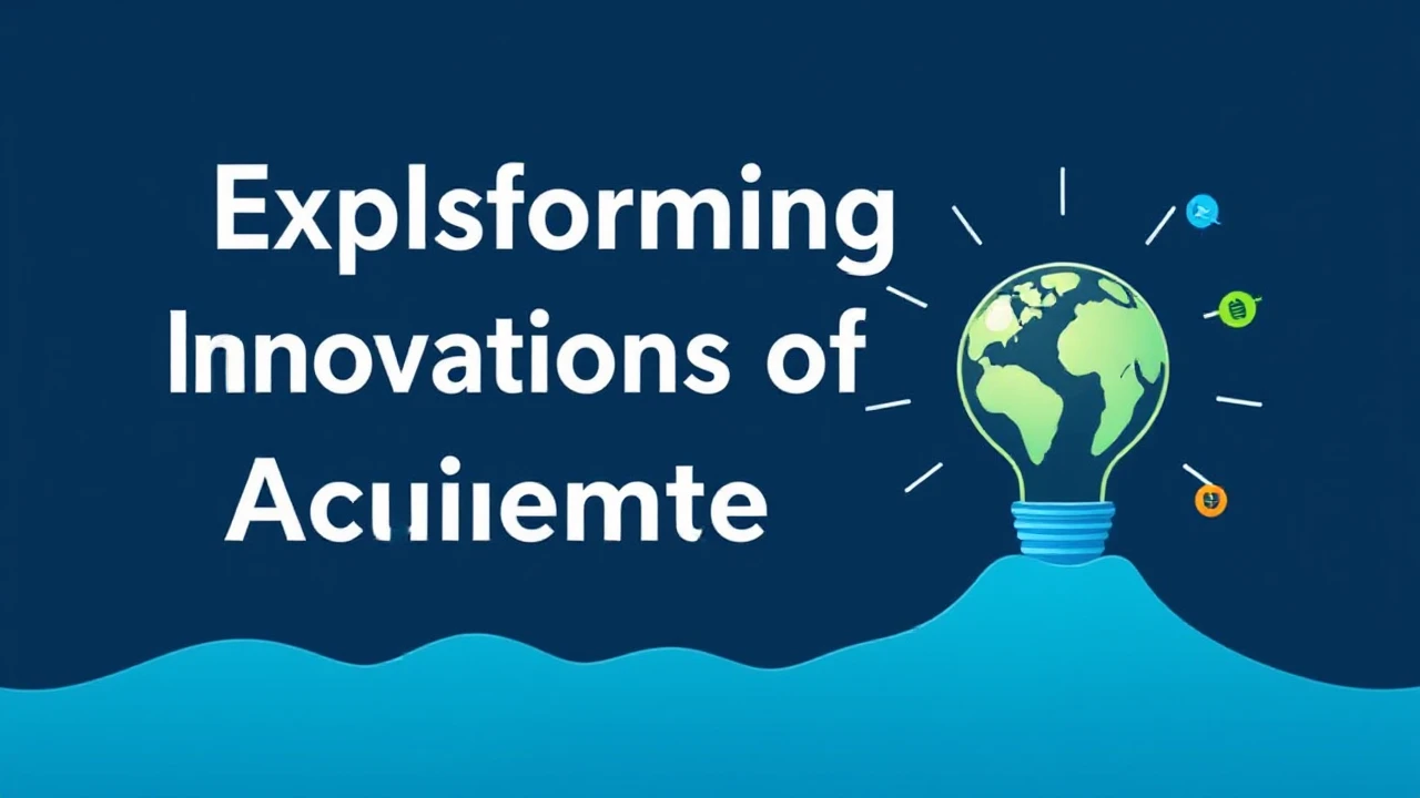 Exploring emerging Innovations of Achievement in Business