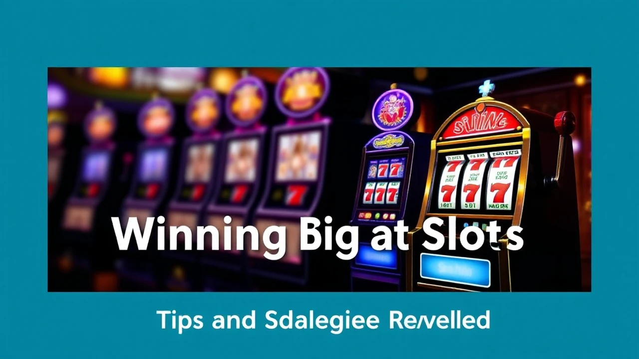 The Ultimate Guide to Winning Big at Slots: Tips and Strategies Revealed