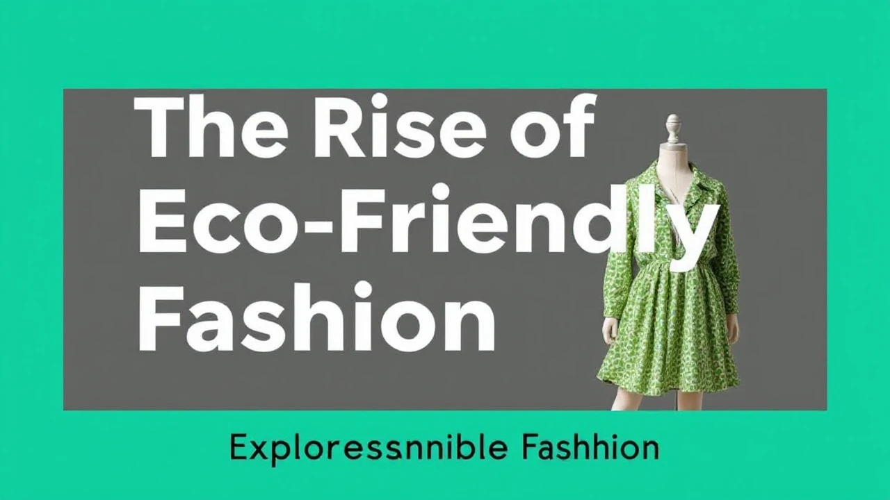 The Rise of Eco-Friendly Fashion: A Comprehensive Handbook