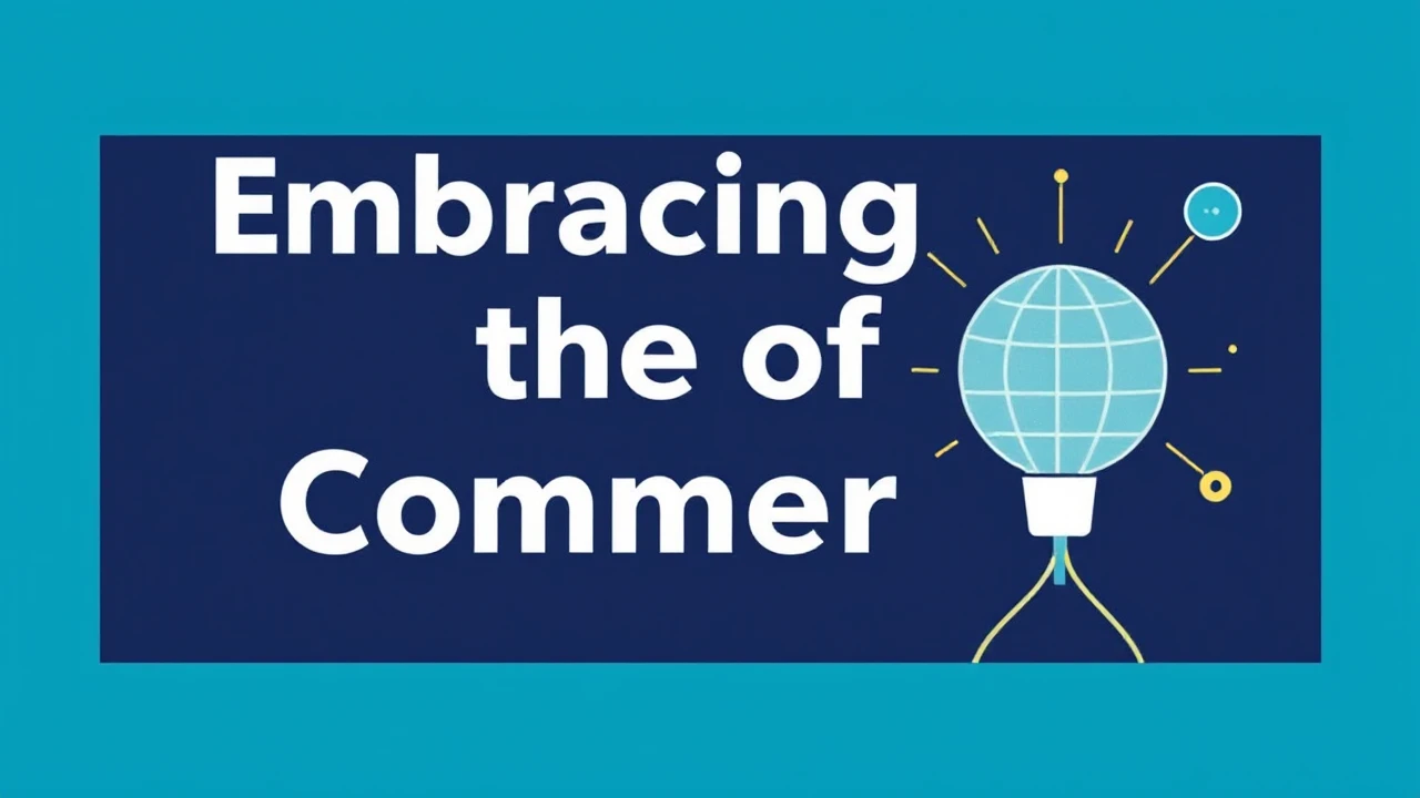 Embracing the of Commerce: Key Shifts to Watch