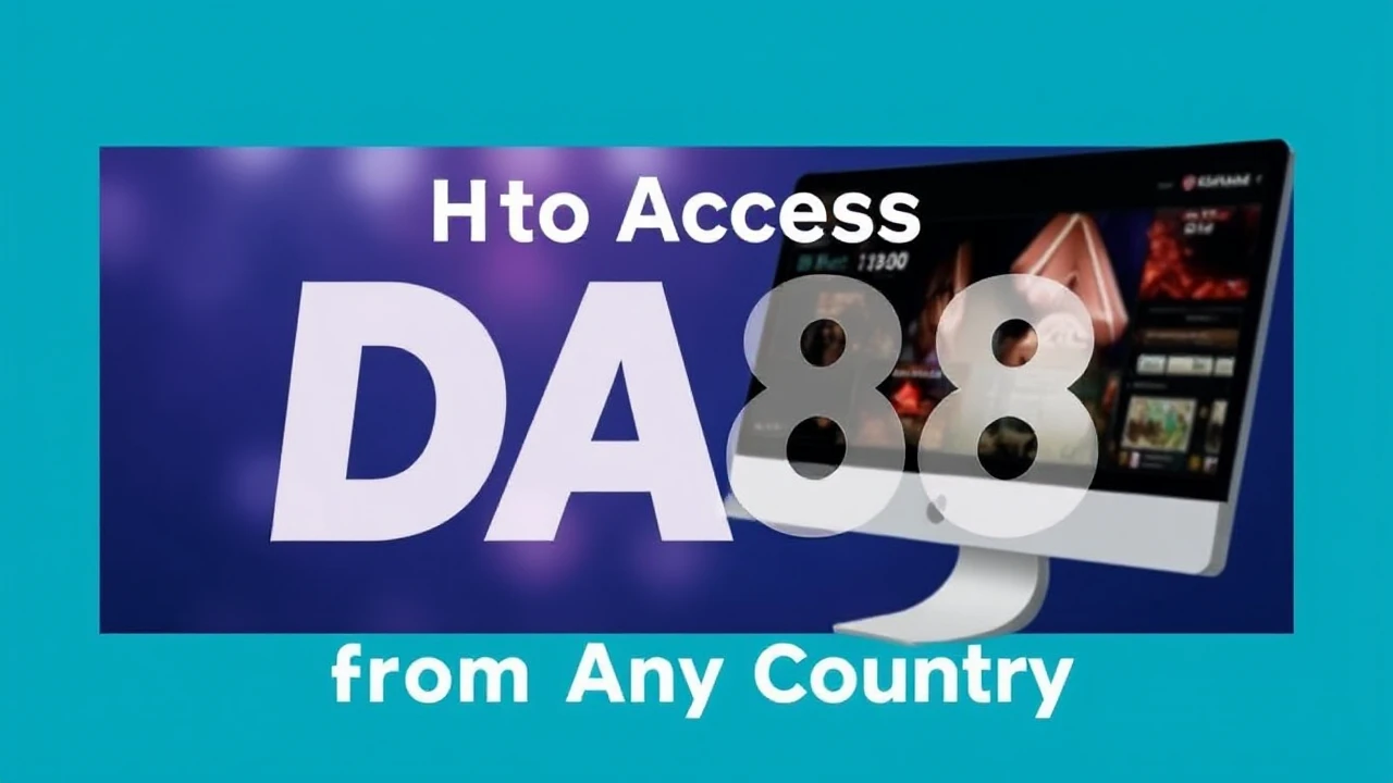 How to Access DA88 from Any Country