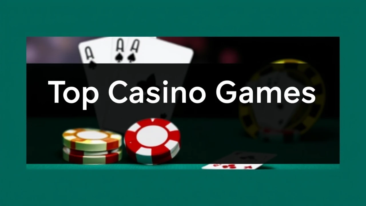 Your Complete Handbook to Top Casino Games for Beginners