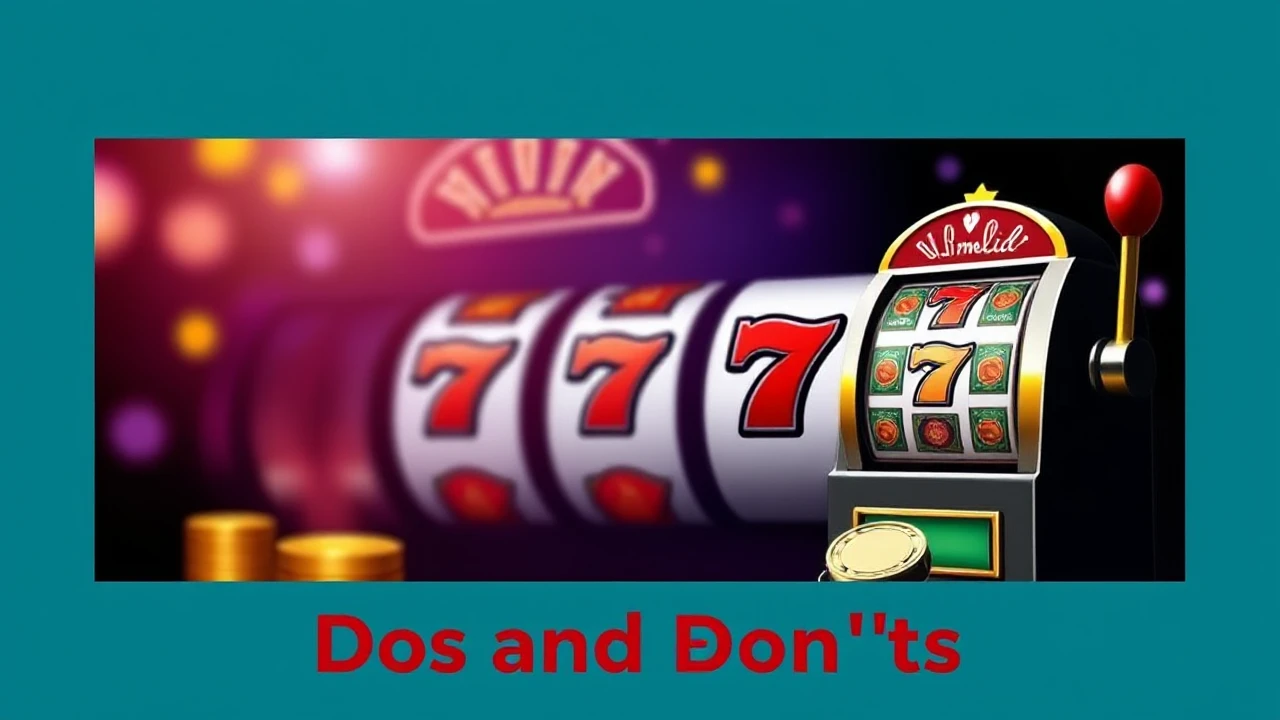 A All-Inclusive Manual to Web-Based Casino Slot Manners: Dos and Don'ts