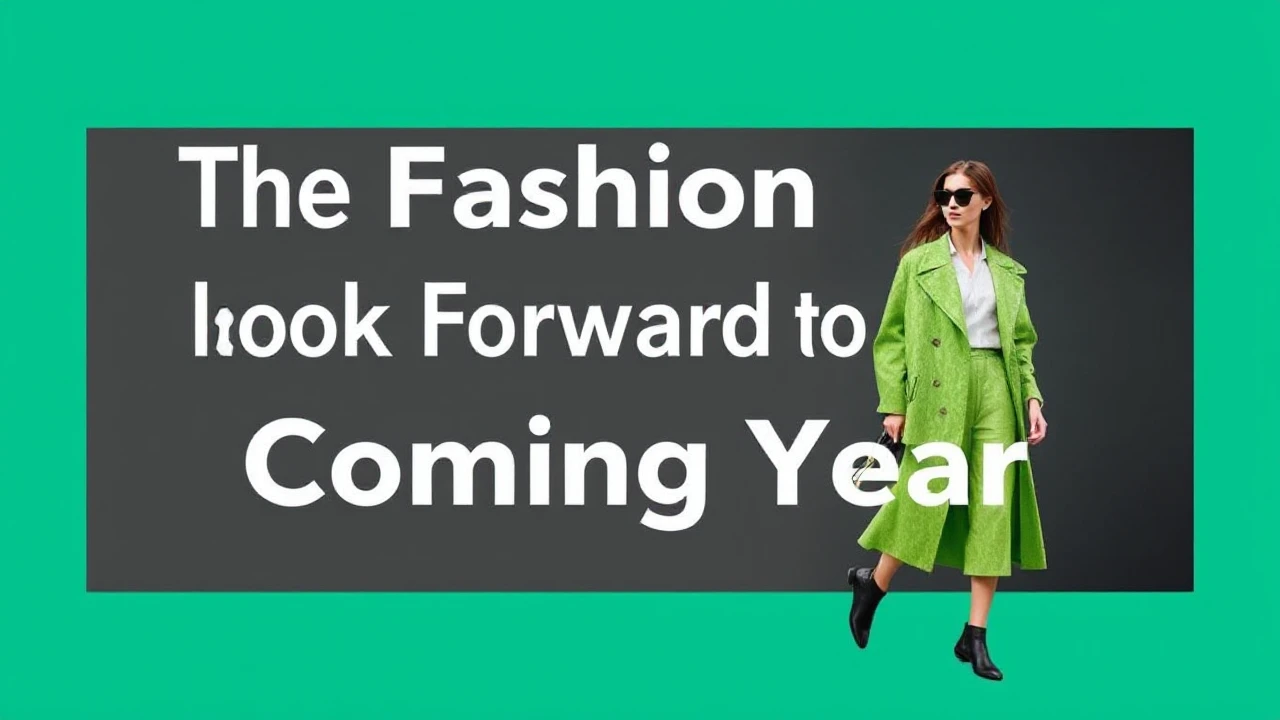 The Fashion Trends to Look Forward to in the Coming Year