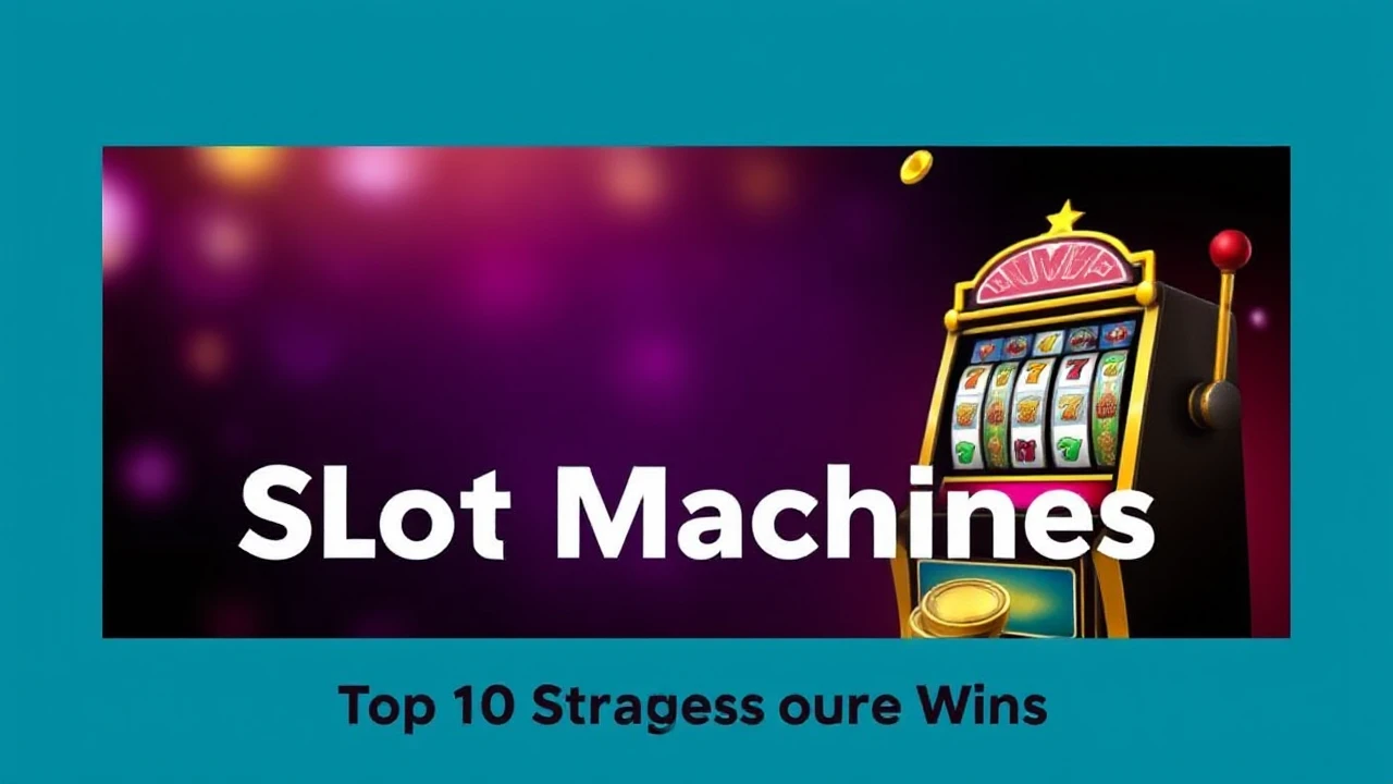 Becoming a Pro at Slot Machines: Top 10 Strategies to Boost Your Wins