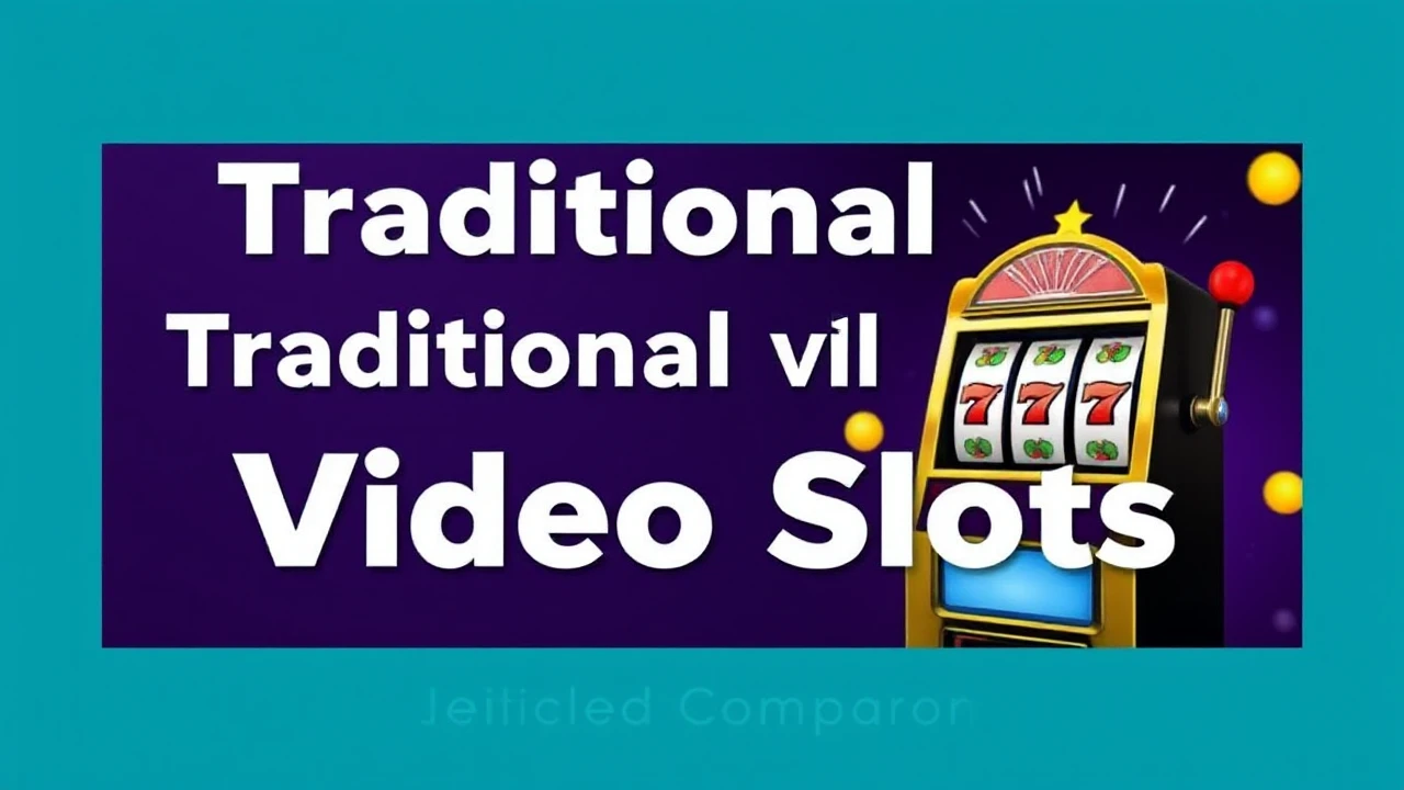 Traditional vs Video Slots: A Detailed Comparison