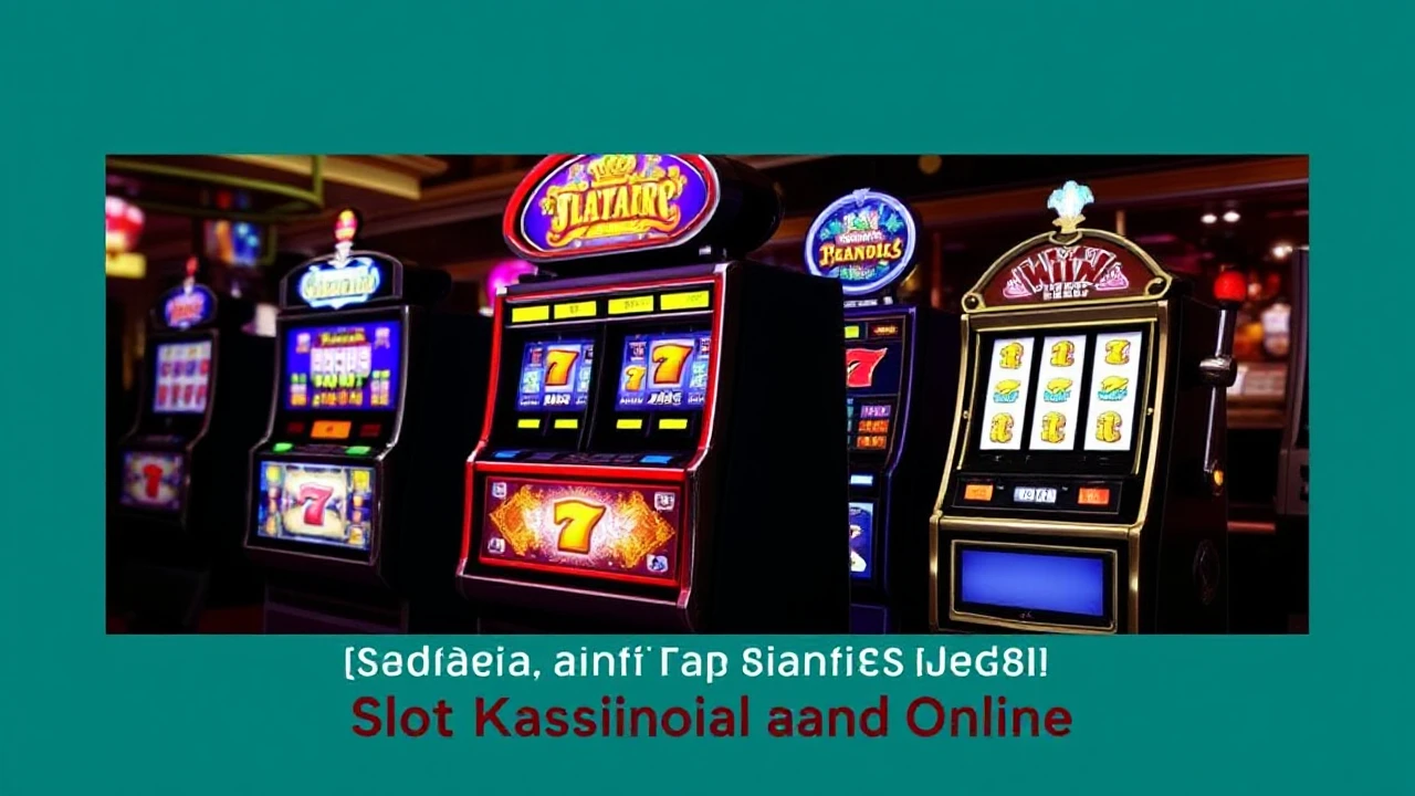 Perbedaan Antara Slot Kasino Konvensional dan Online