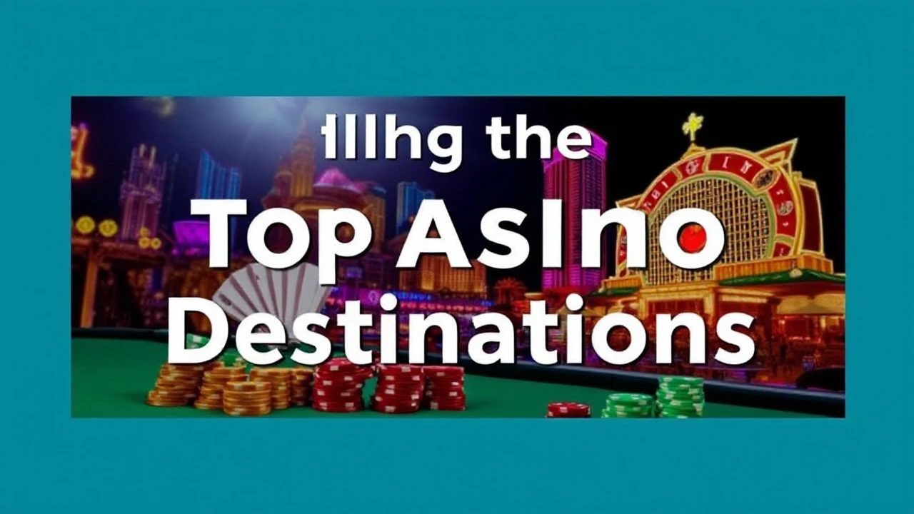 Unveiling the Top Casino Destinations Worldwide