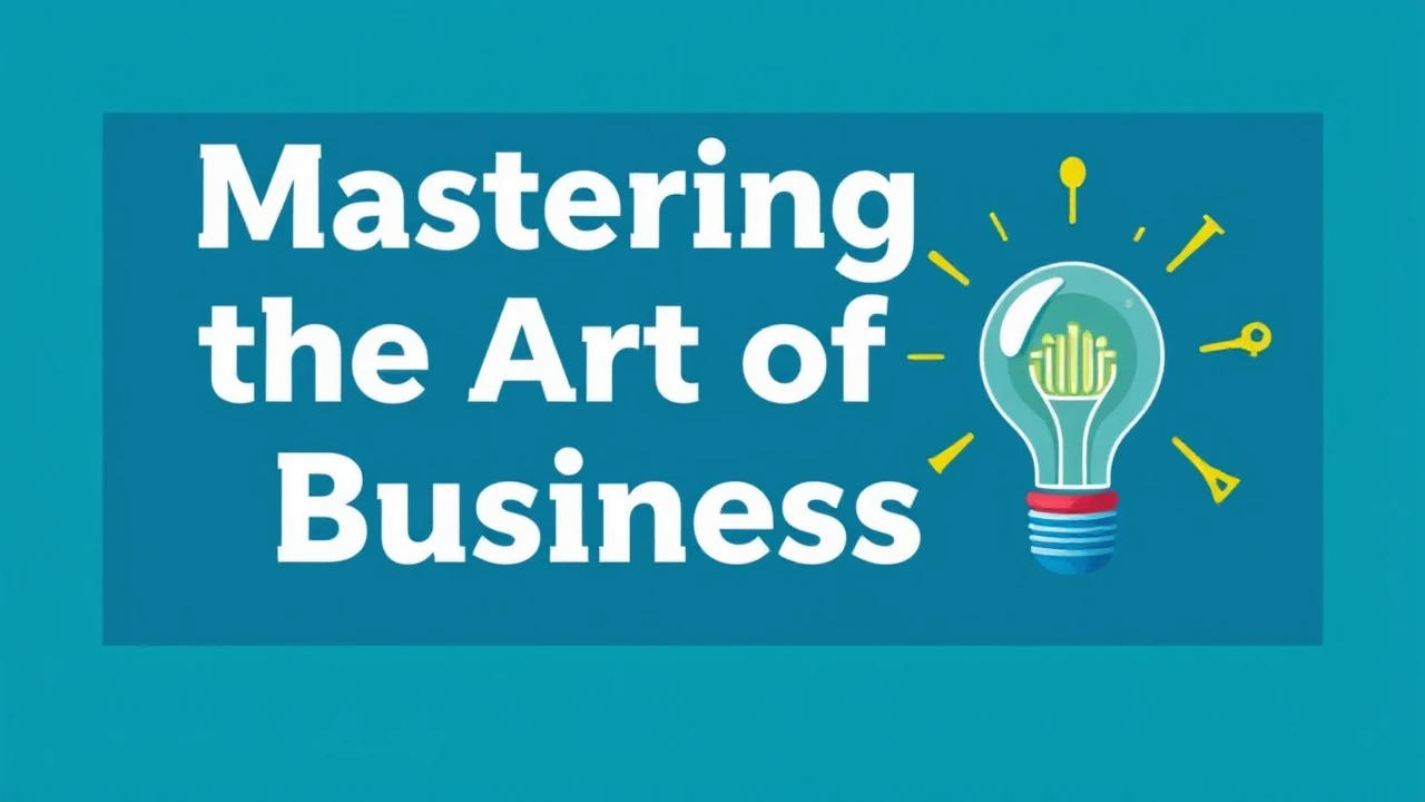 Mastering the Art of Business: Unleashing Your Entrepreneurial Spirit