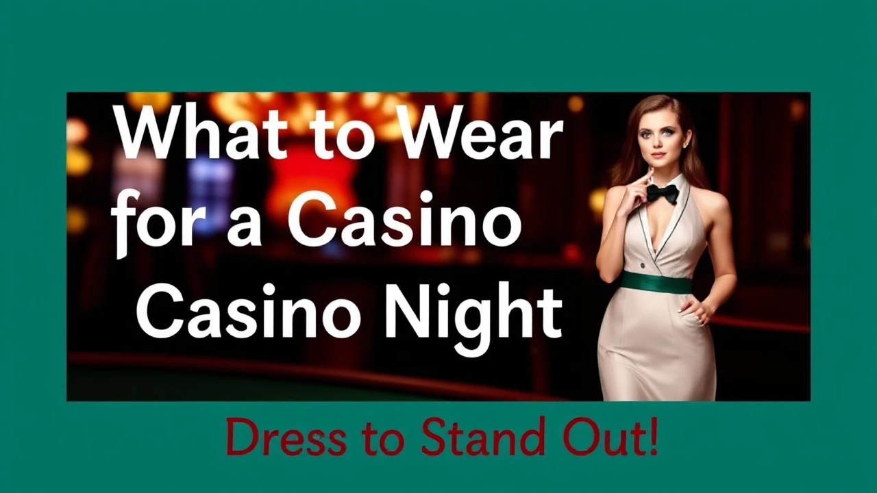 What to Wear for a Casino Night Out: Dress to Stand Out!