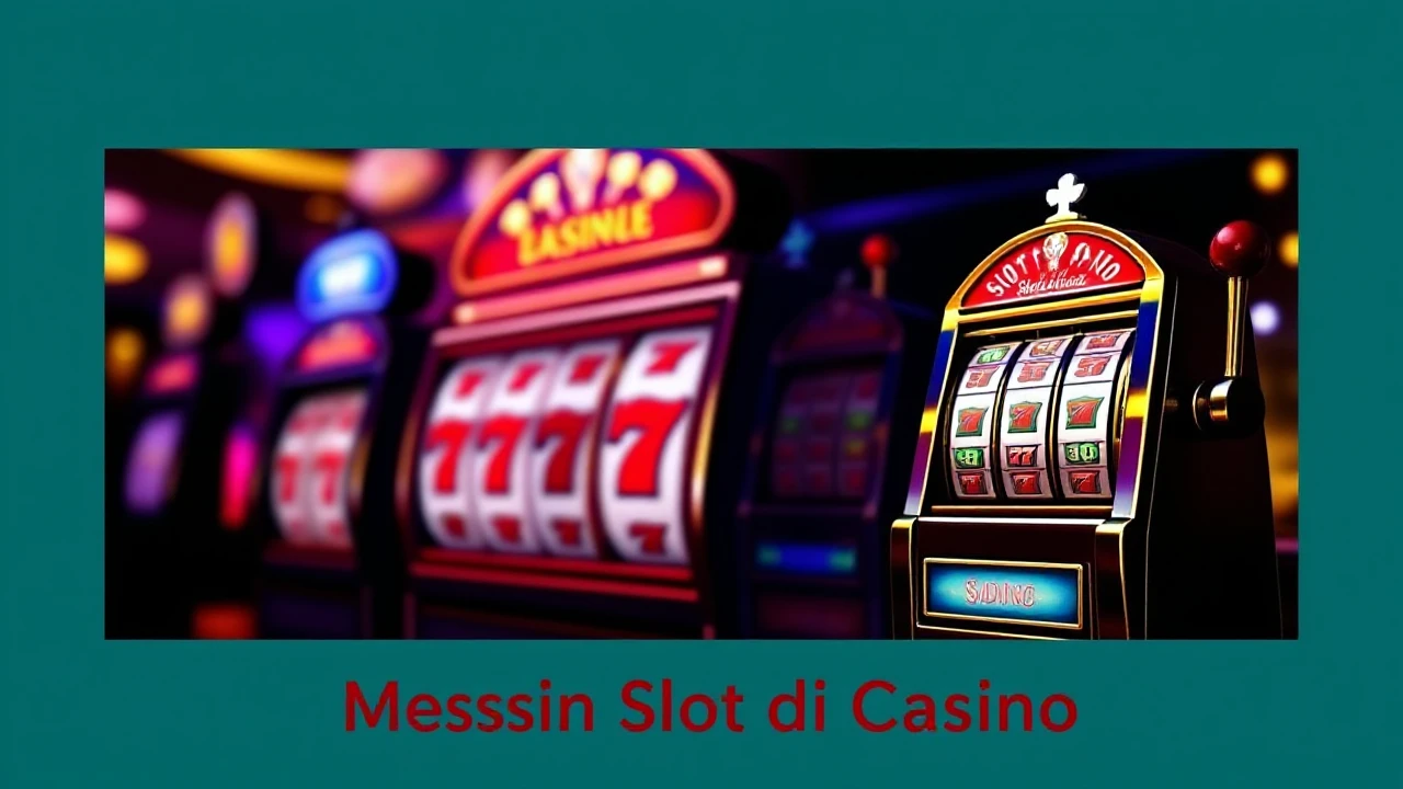 Rahasia Menang Mesin Slot di Casino