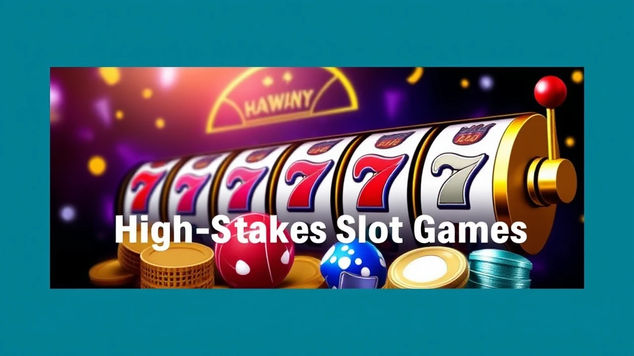 Embracing the Thrill of High-Stakes Slot Games