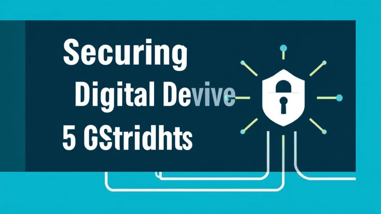 Securing Your Digital Devices: 5 Straightforward Tips