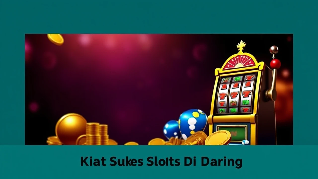 Kiat Sukses Menjalankan Mesin Slot Di Daring