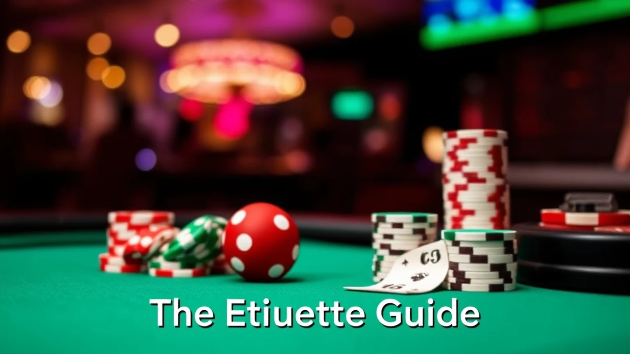 The Etiquette Guide: Do's and Don'ts at Casinos