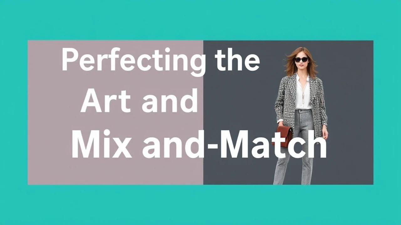 Perfecting the Art of Mix and Match in Fashion: Tips to Elevate Your Style