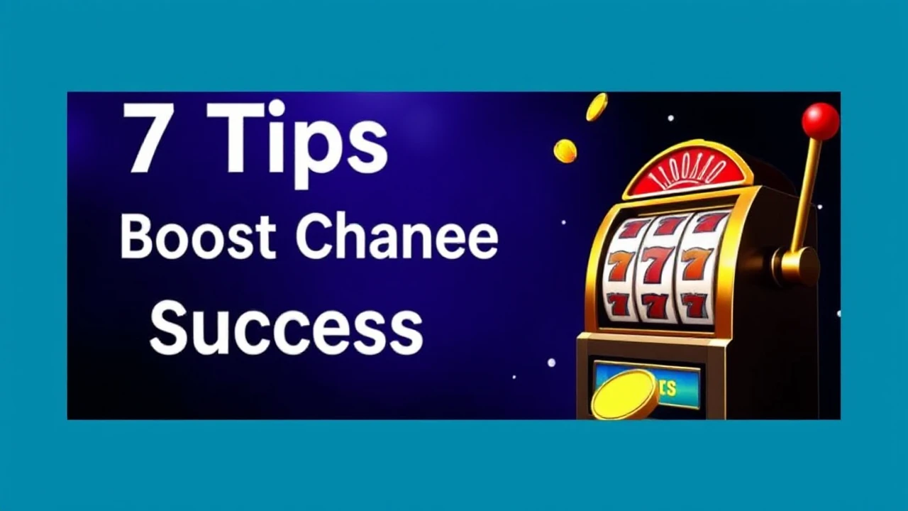 7 Tips to Boost Your Chances of Success on Slots