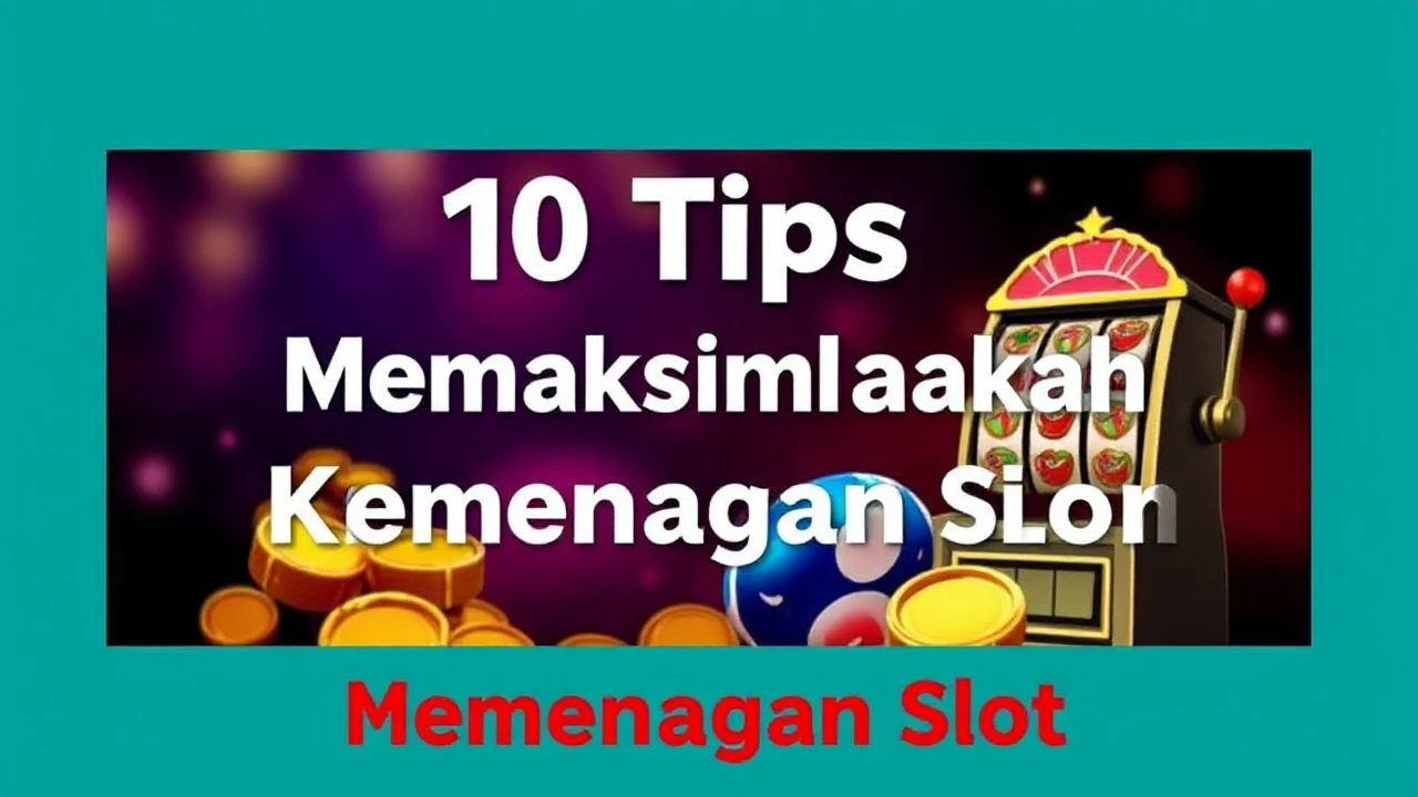 10 Tips Ampuh Memaksimalkan Kemenangan Slot