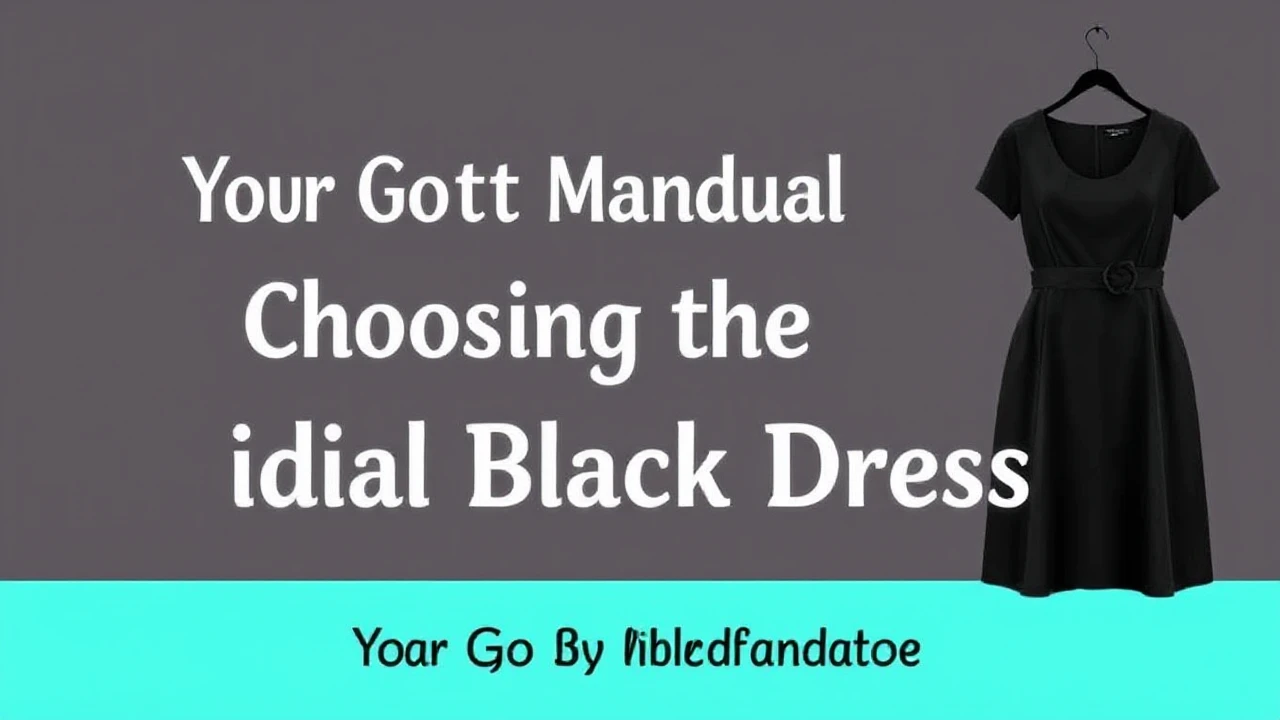 Your Go-To Manual of Choosing the Ideal Little Black Dress
