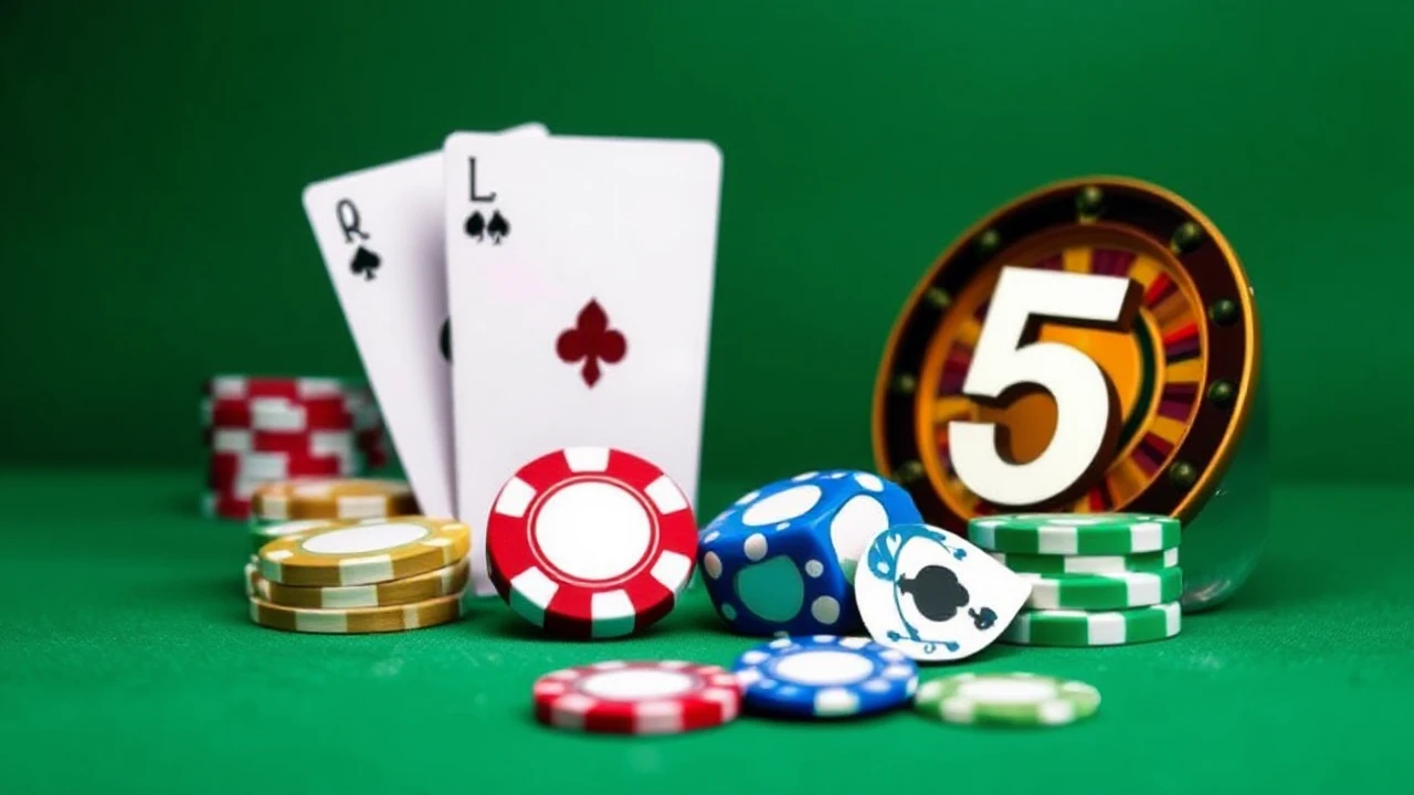 Best 5 Casino Games to Try Your Luck