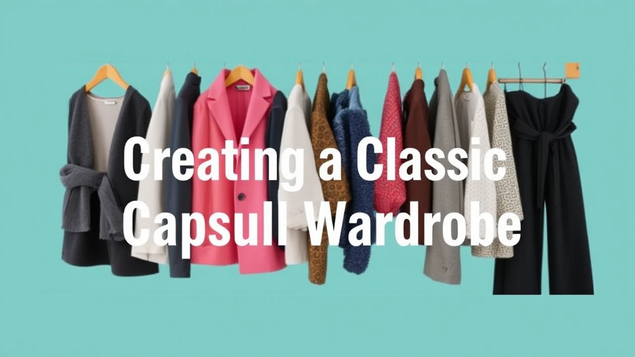 The Ultimate Guide to Creating a Classic Capsule Wardrobe
