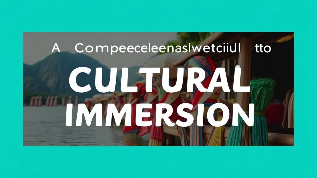 A Comprehensive Manual to Cultural Immersion: Embracing Local Traditions While Traveling