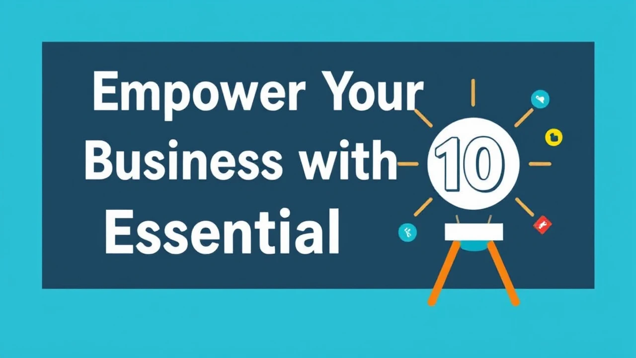 Empower Your Business with These 10 Essential Tools