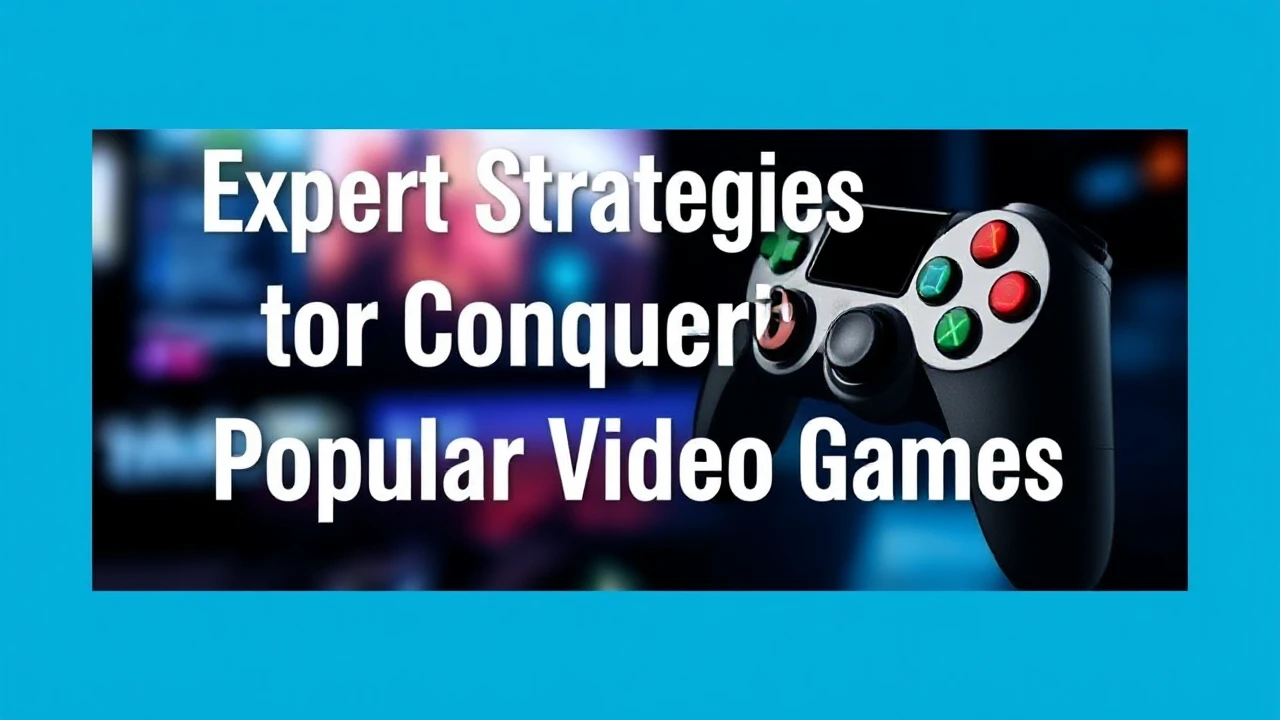 Expert Strategies for Conquering Popular Video Games